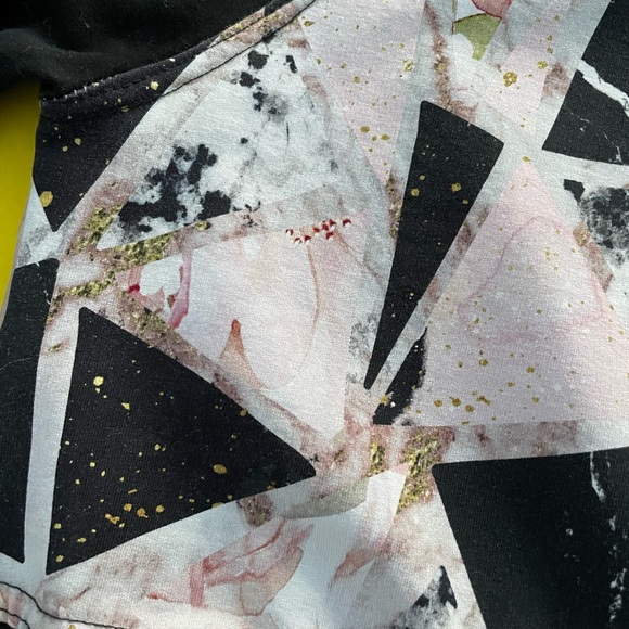 Geos on Roses Raglan Sleeve Sweatshirt - Picture 3 of 4